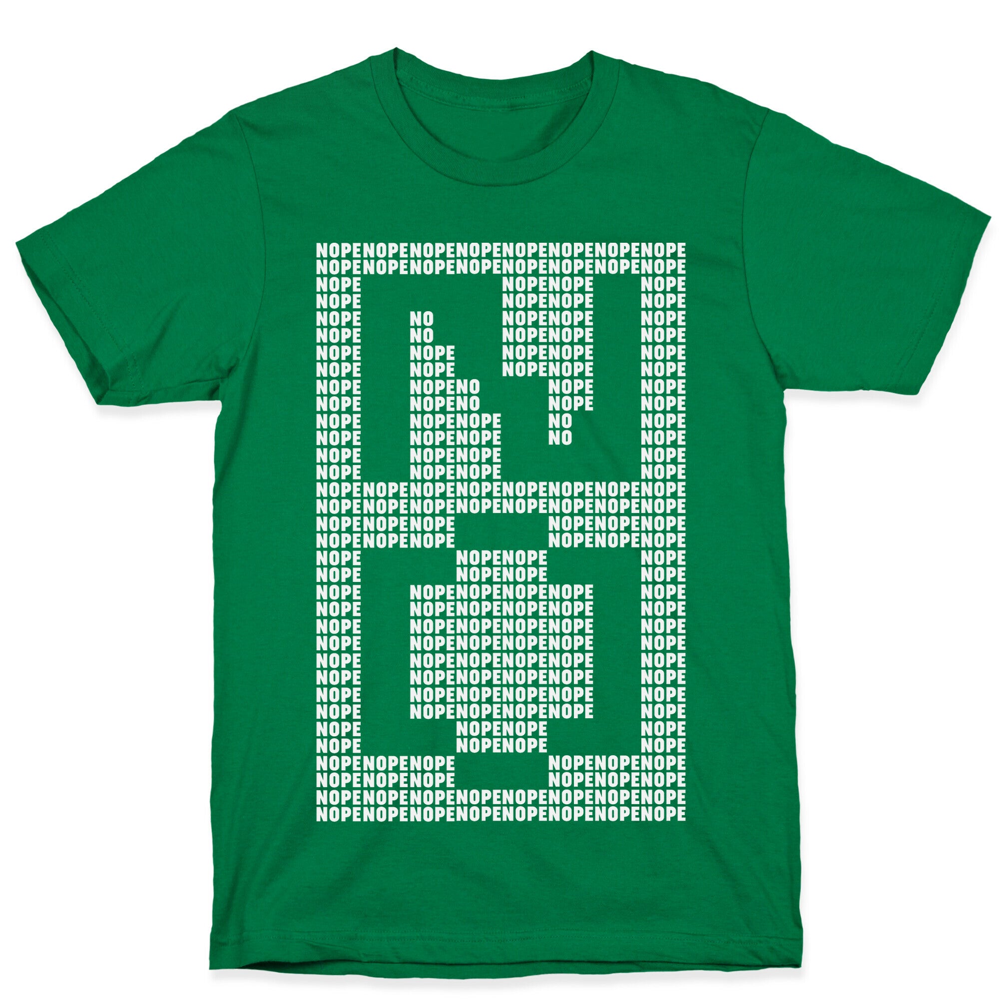 Nope Ascii Art T-Shirt